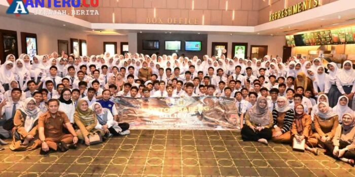 Menumbuhkan semangat cinta tanah air dan patriotisme, Lanud Husein Sastranegara Ajak Siswa Nobar film Believe