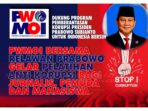 PWMOI Gandeng Relawan Prabowo Gelar Pelatihan Anti Korupsi Bagi Jurnalis, Pemuda dan Mahasiswa