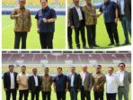 Gubernur Banten Andra Soni dan Ketua Umum PSSI Erick Thohir Tinjau Stadion Internasional Banten