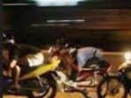 Warga Resah, Balap Liar Rutin di Jalan Raya Serang Km 32 Desa Sumur Bandung