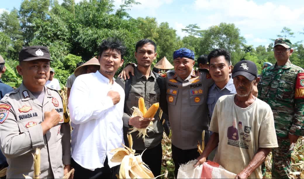 Kemajuan program ketahanan pangan nasional penanaman jagung melalui Polres Serang melampaui target