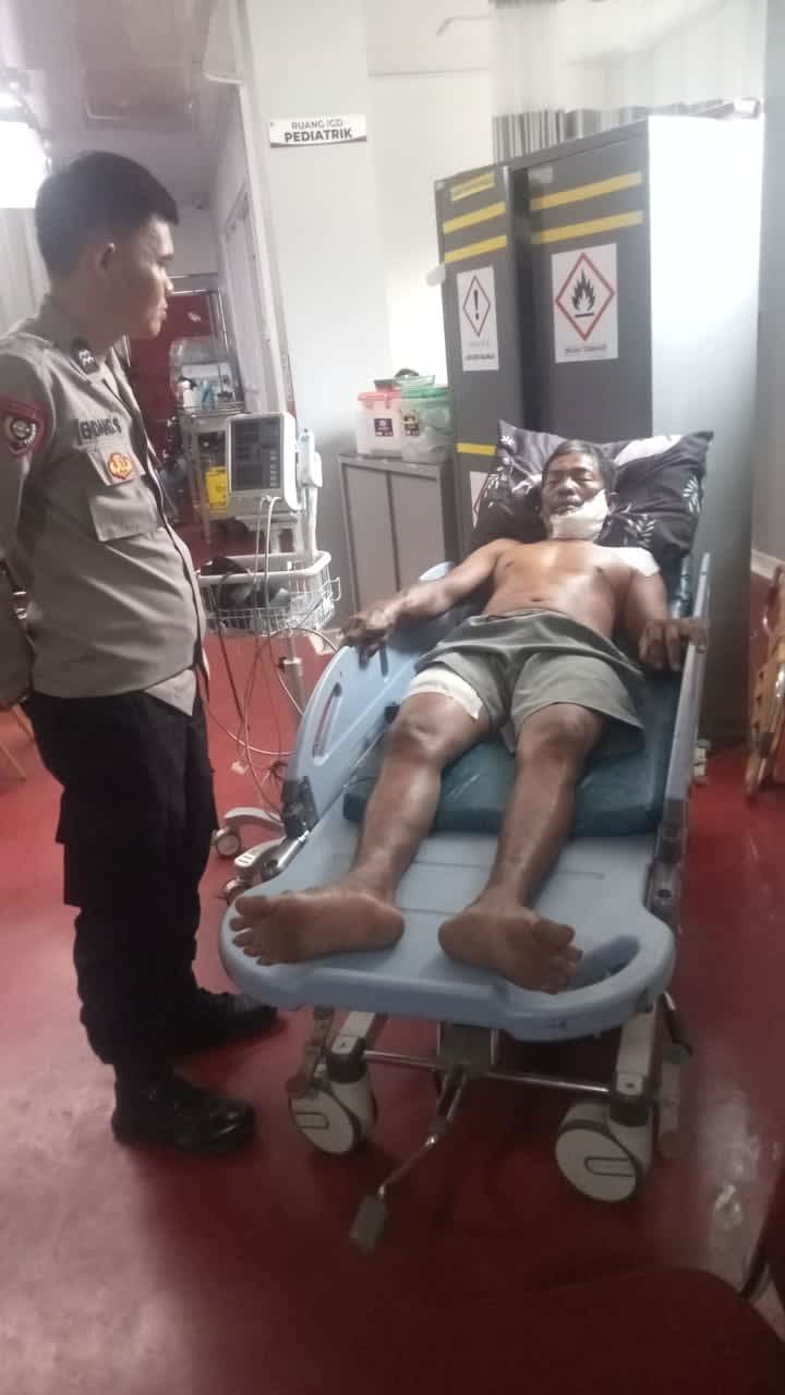 Seorang Ketua Pemuda di Desa Cikande Kecamatan Jayanti Jadi Korban Penganiyaan Saat merespon Aduan Warga, Pelaku Gunakan Mesin Gergaji