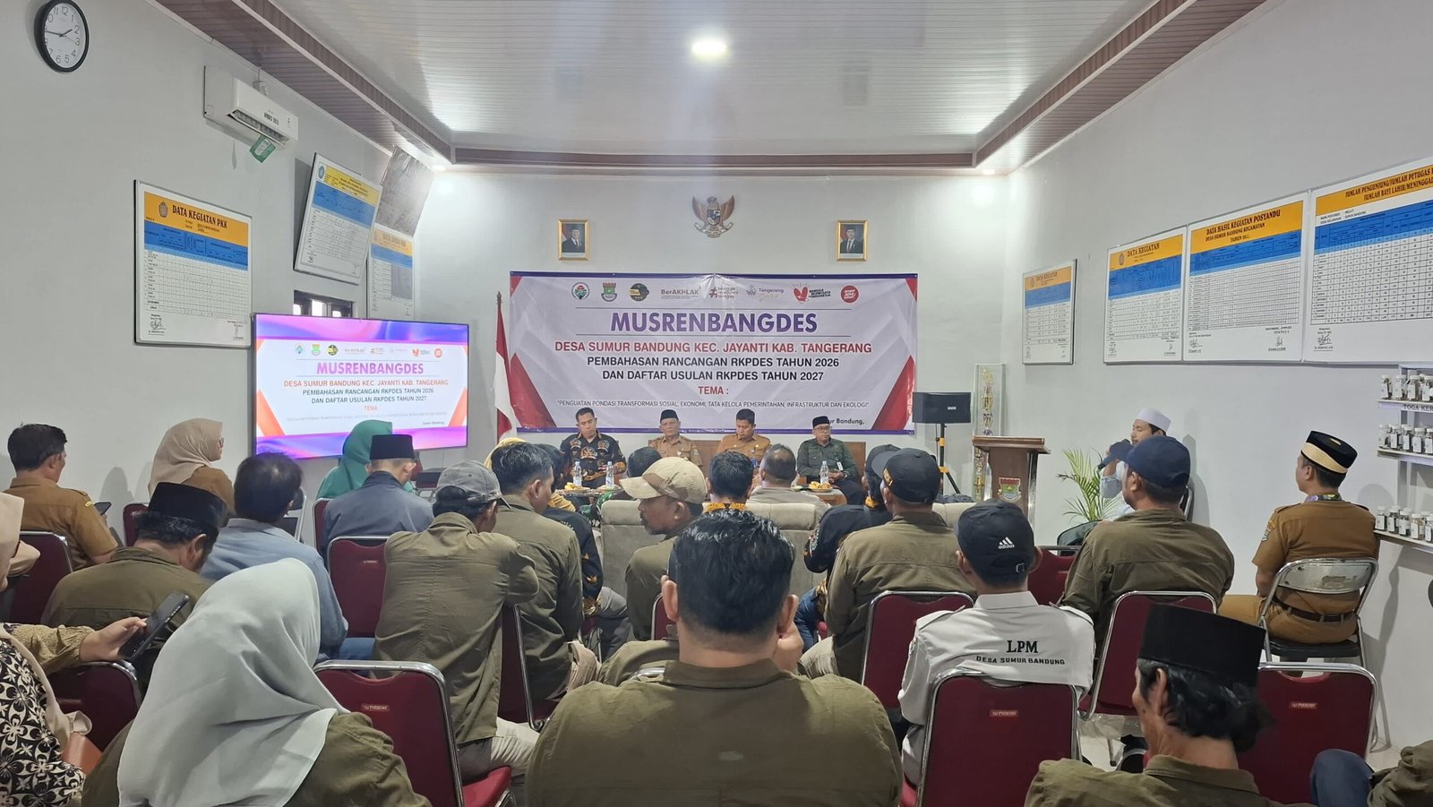 Musrenbangdes Sumur Bandung Bahas Rancangan RKPDES 2026 dan Daftar Usulan RKPDES 2027