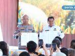 Bupati Tangerang Bersama Wapres RI, Kapolri, dan Menko Pangan Tanam Jagung di Bantar Panjang Tigaraksa