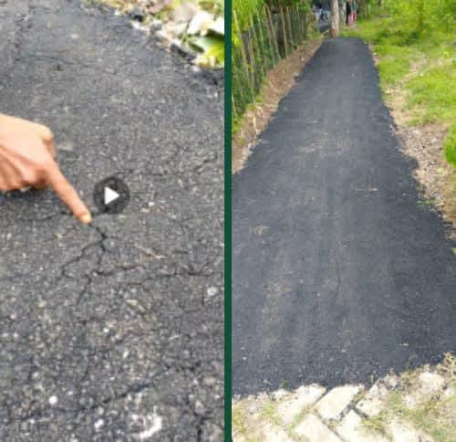 Proyek Hotmix Asal Jadi di Cisoka, Diduga Proyek Siluman Abaikan Transparansi