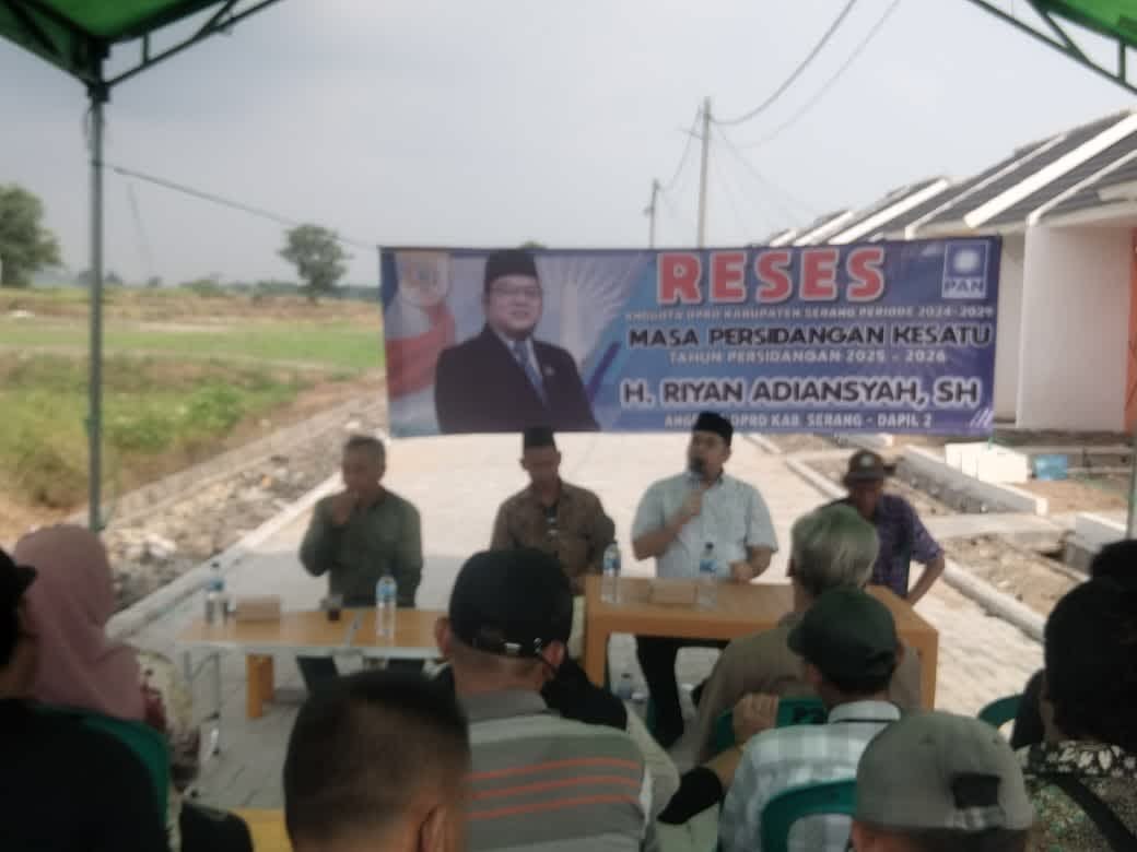 H. Riyan Adiansah Serap Aspirasi Warga Saat Reses Masa Sidang Pertama 2025–2026
