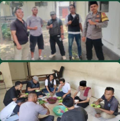 Sinergitas Polsubsektor Jayanti dan Media Center Jayanti Perkuat Keamanan Wilayah