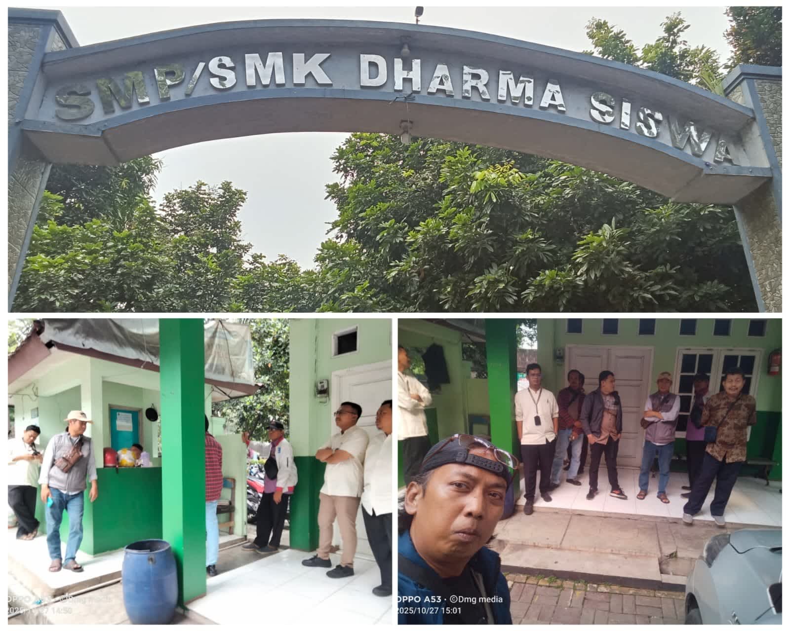 Diduga Kuat Pihak Sekolah SMK DARMA SISWA Tangkot Gelapkan Uang Bendahara Senilai Rp 500 Juta